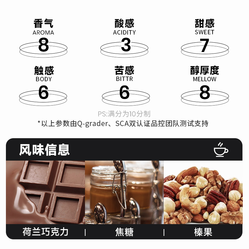 m2m正品 走起意式进口新鲜拼配咖啡豆现磨深度烘焙精品美式黑咖啡