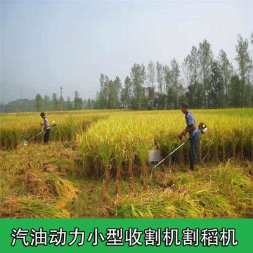 二冲四冲程割稻机割草机侧挂背负汽油水稻收割机小型割灌机打草机