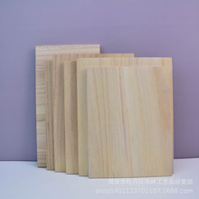 实木板材桐木直拼板可碳化漂白家具配件板跆拳道板木板片实木条