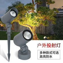定制LED投光灯户外投射灯广场夜景园林亮化工程照树灯圆形聚光灯