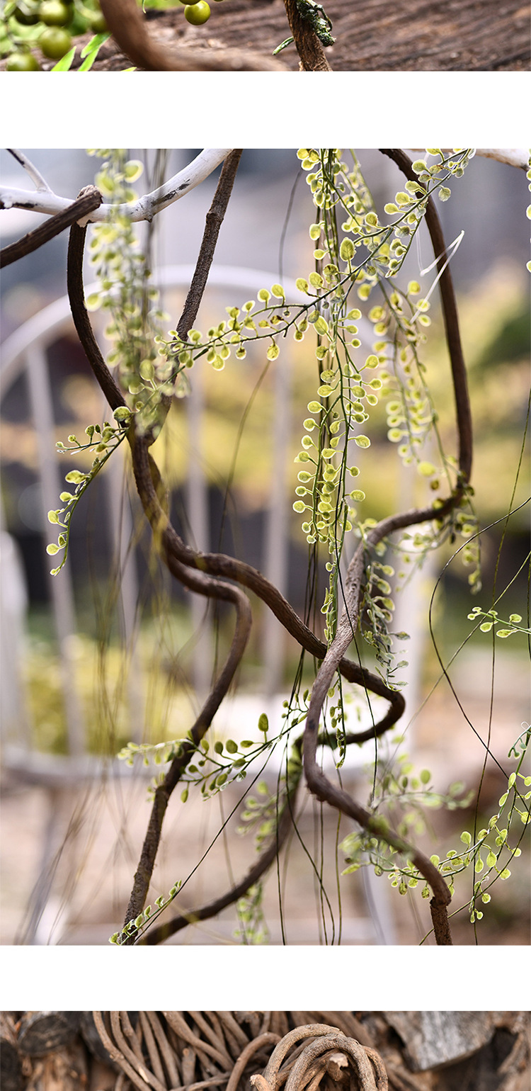 老山藤枯藤条批发树藤室内景观布置插花装饰干藤蔓义乌仿真花工厂