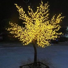 led发光树灯樱花桃花2米3米户外景观灯酒店广场工程装饰树灯