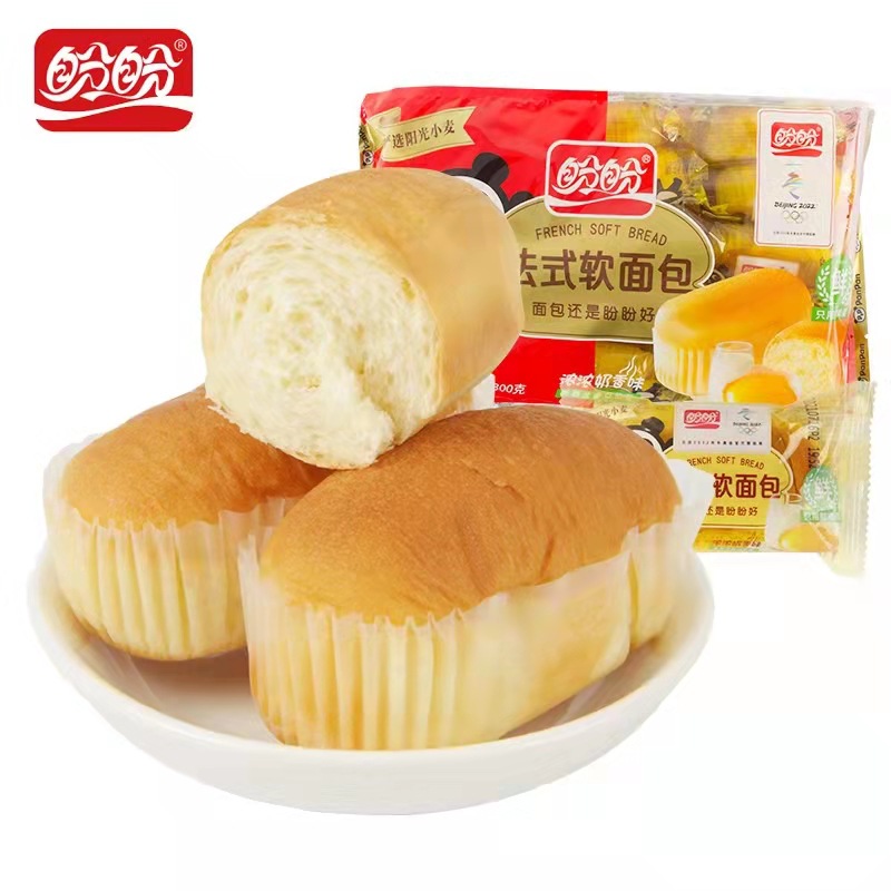 盼盼手撕面包老面包小面包软面包代餐包200g袋装办公室下午茶充饥