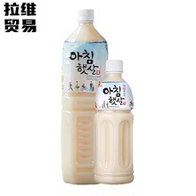 熊津糙米味饮料500ml瓶装韩国原装进口woongjin甜米露大米糙米汁