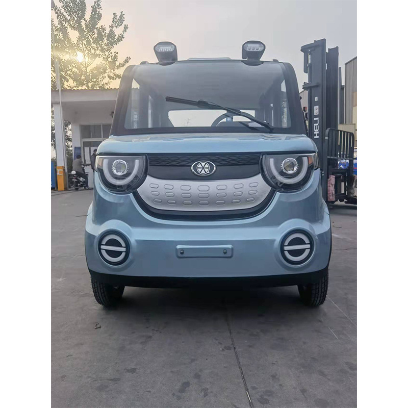 全封闭家用女士四轮电动车新能源电车油电两用新款电动四轮车