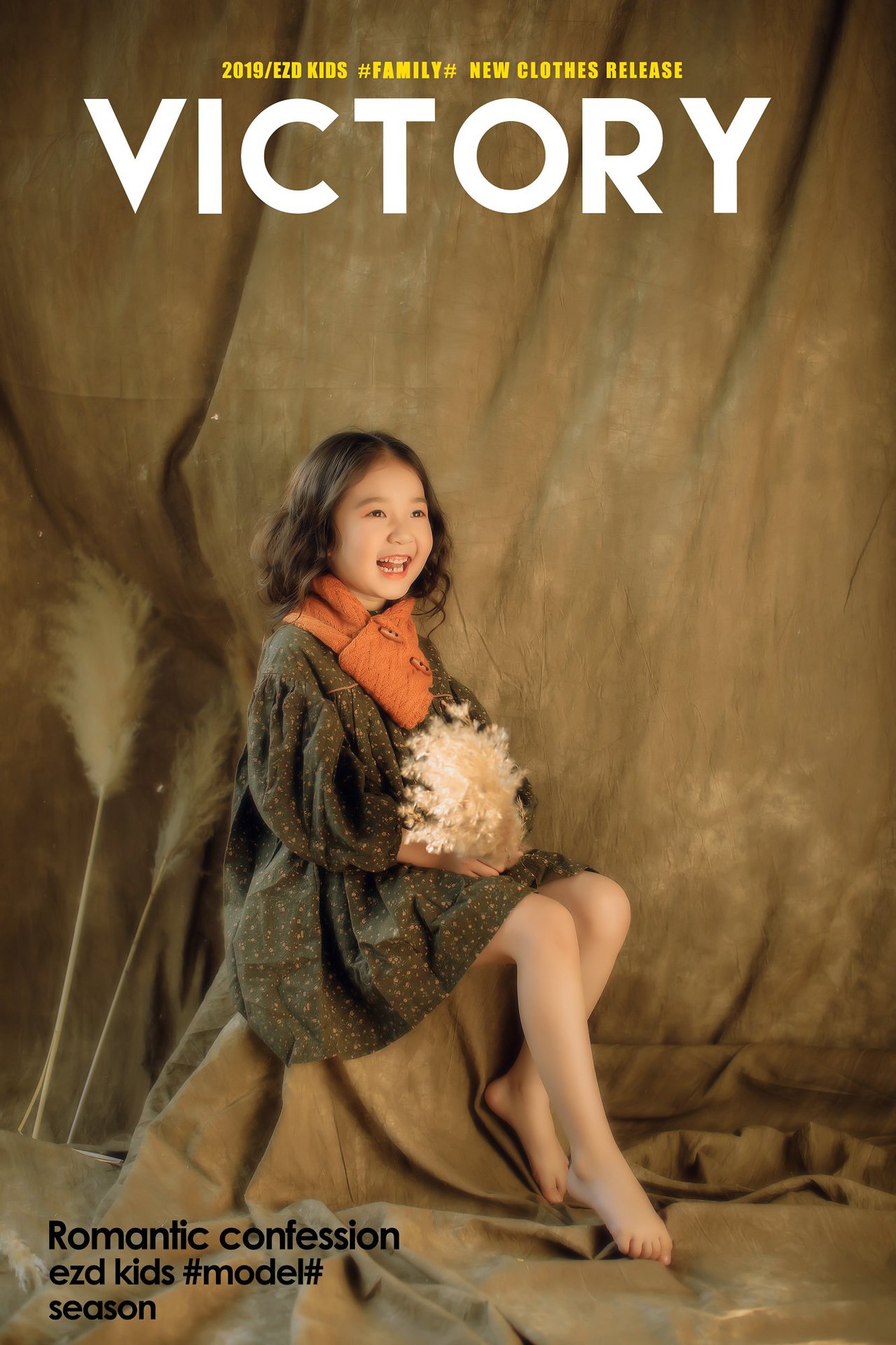 潮童影楼摄影写真服饰新款女孩个性主题艺术照服装儿童拍照造型服