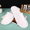 Disposable Slippers Guest Slippers for Hotel B & B, Non-Slip Plush Wholesale for Home Travel