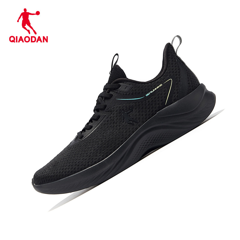 乔丹男鞋夏季网面透气运动鞋跑步鞋男士黑色轻便防滑休闲网鞋成年