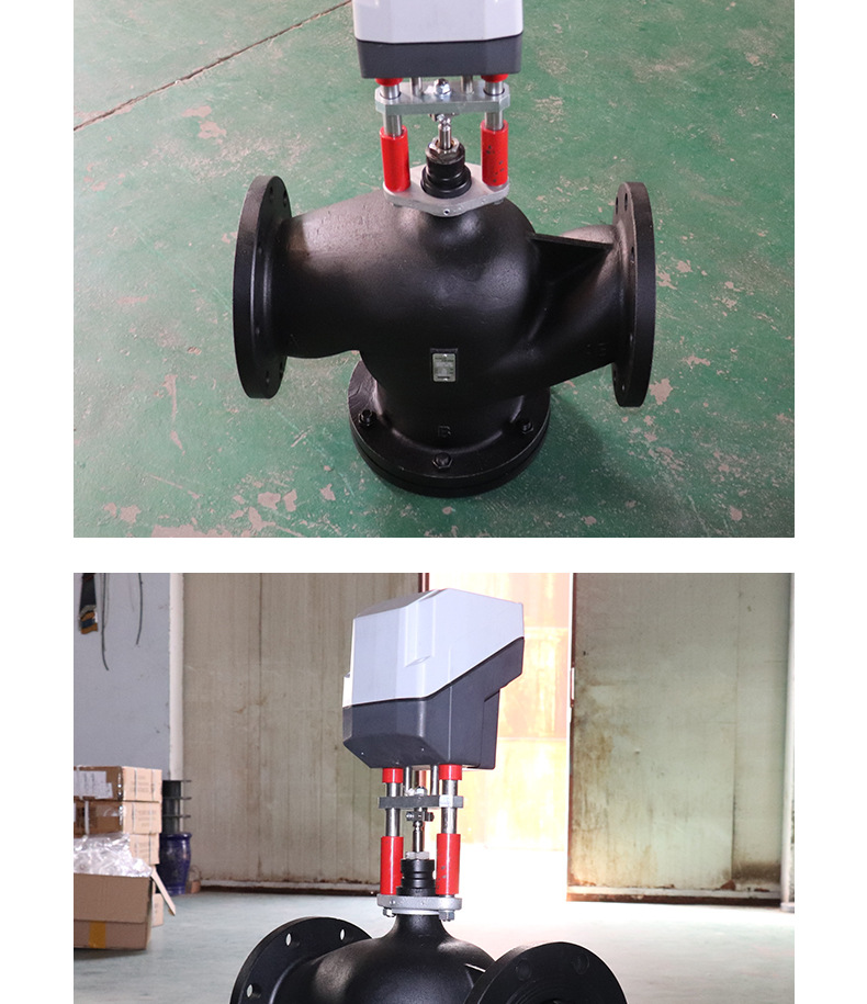 温度调节控制阀丹佛斯温控阀空调温度比例流量压力智能调节温控阀