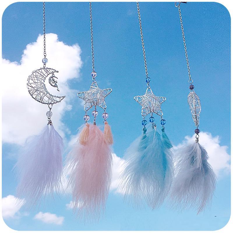 风铃铛吊坠挂饰风铃森系捕梦铃小清新车挂幼儿园环创材料环境布置