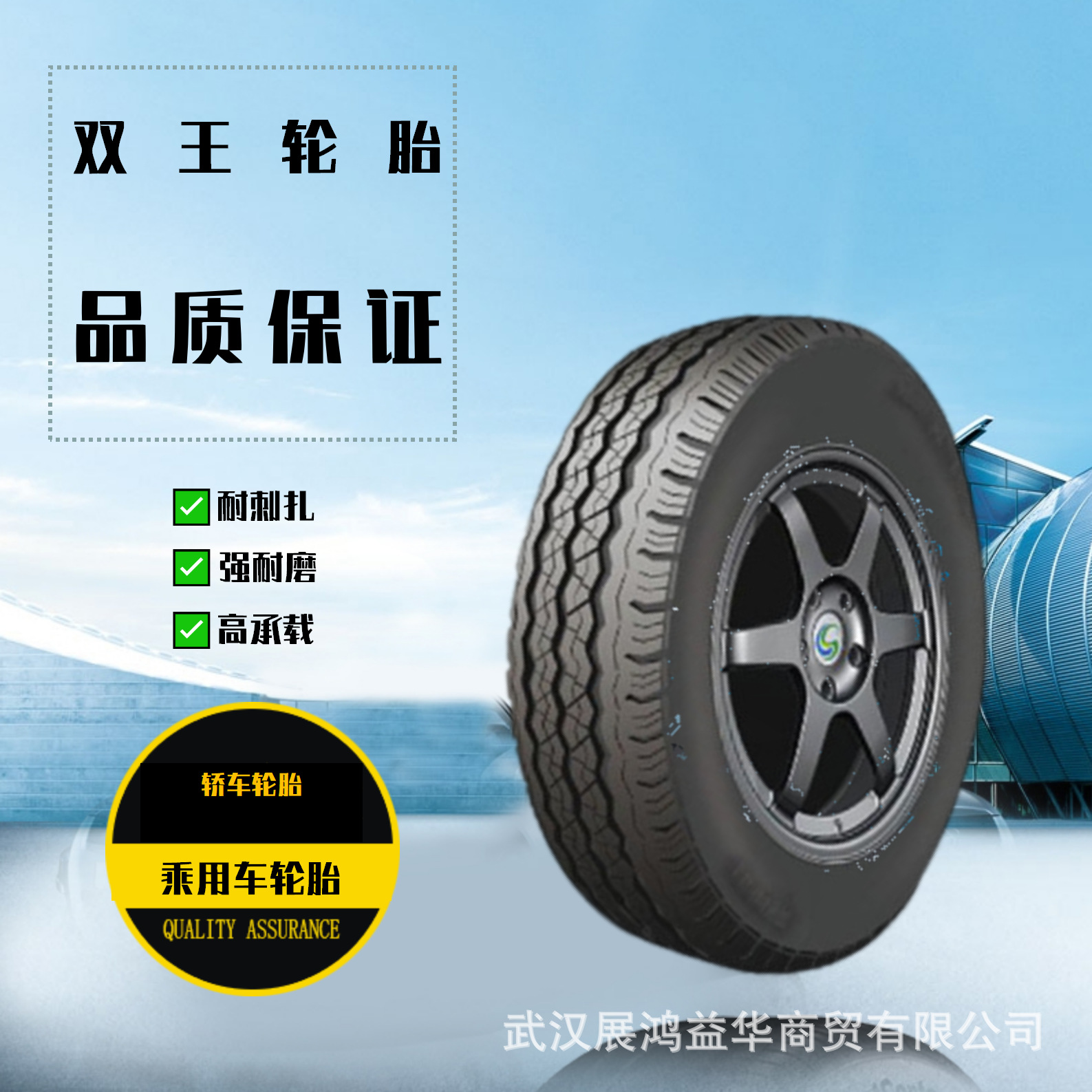 双王乘用车胎215/70r15c适用江淮瑞风轿车越野车 dk868