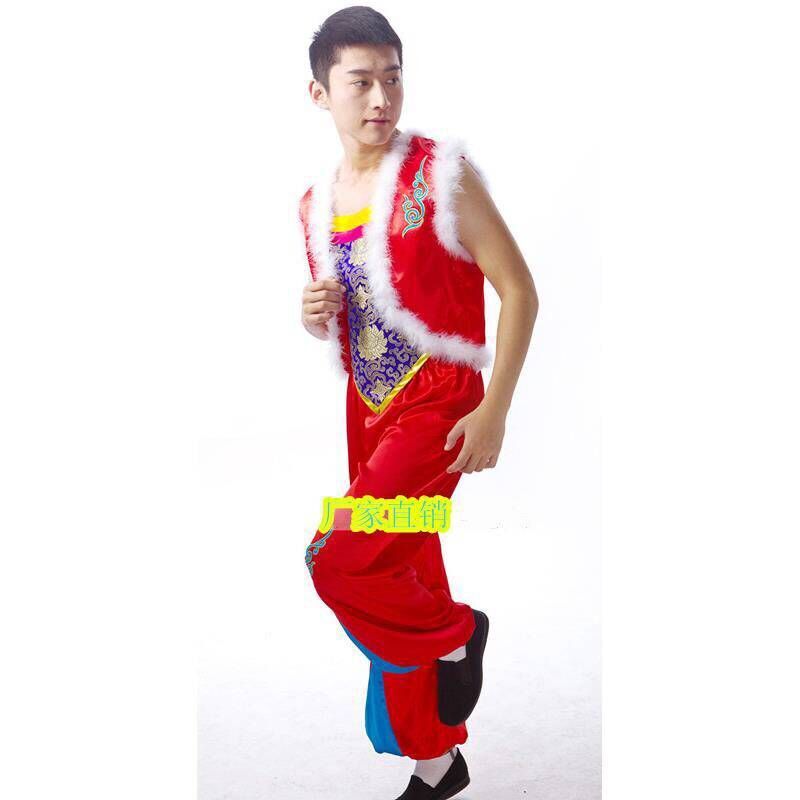 二人转演出服装男男款秧歌士冬季舞蹈服秧歌服表演民族