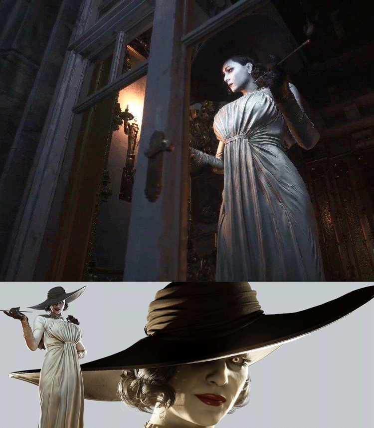 万圣节cos服 生化危机8:村庄 dimitrescu迪米特雷斯库cosplay现货