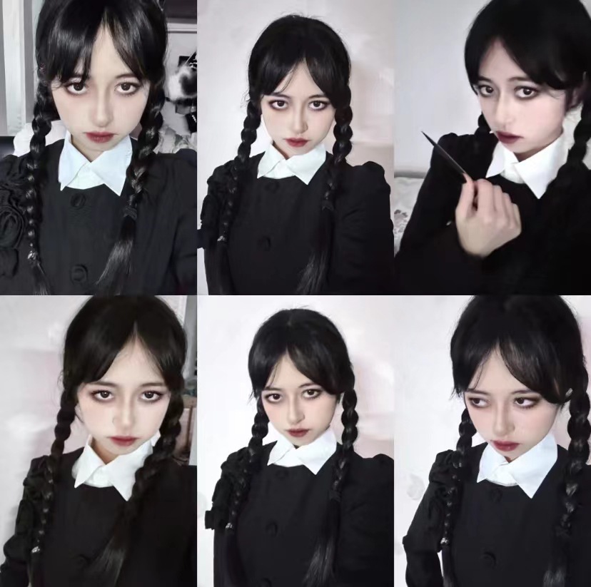 黑 双马尾图片-海量高清黑 双马尾图片大全 - 阿里巴巴