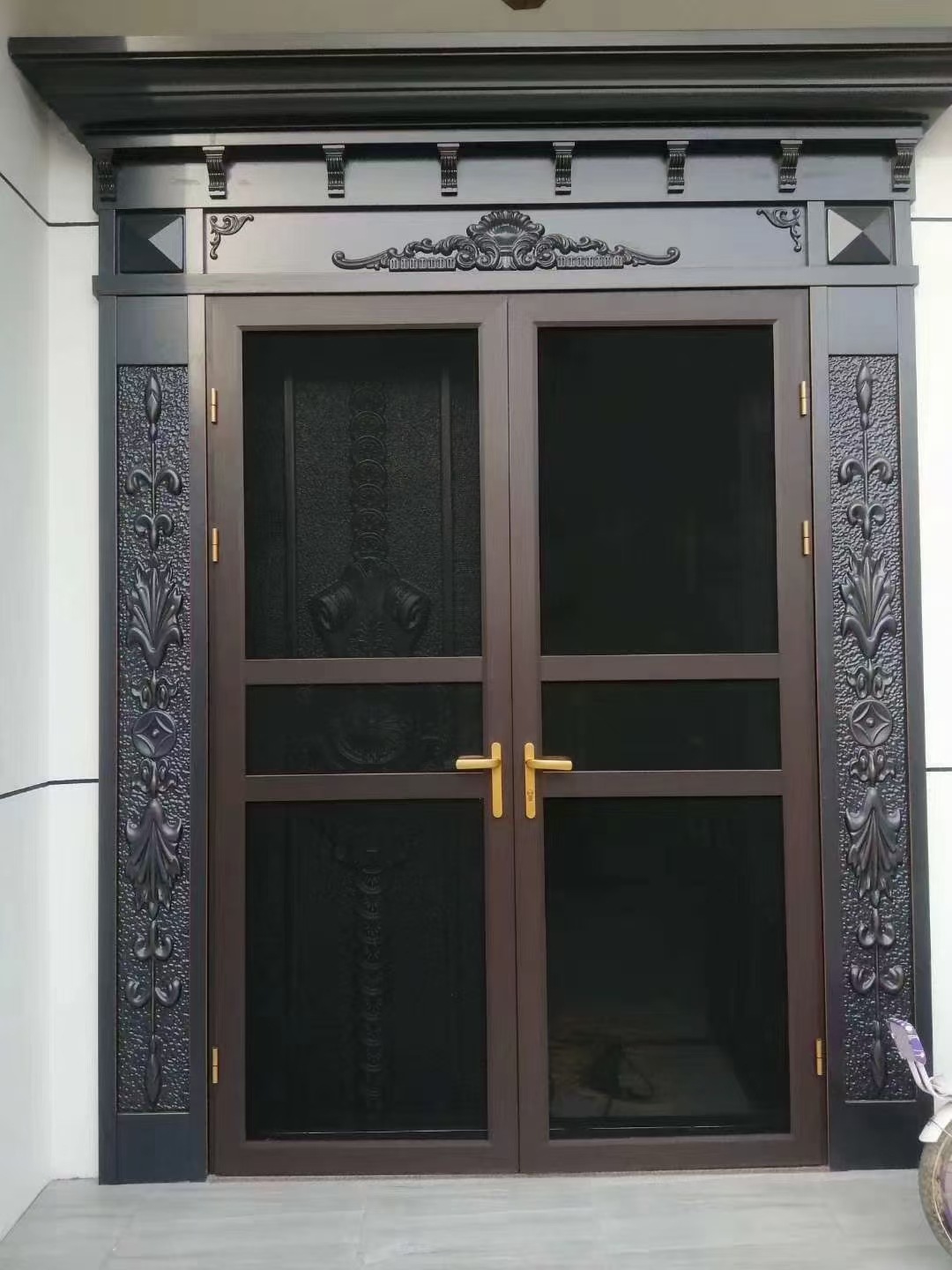 金刚网平开纱门防鼠防蚊虫厂家不锈钢铝合金纱窗大门子母入户