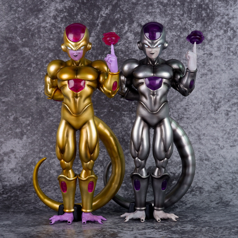 0成交123盒七龙珠战斗版因缘二人 红发贝吉塔 金色弗利萨 动漫手办