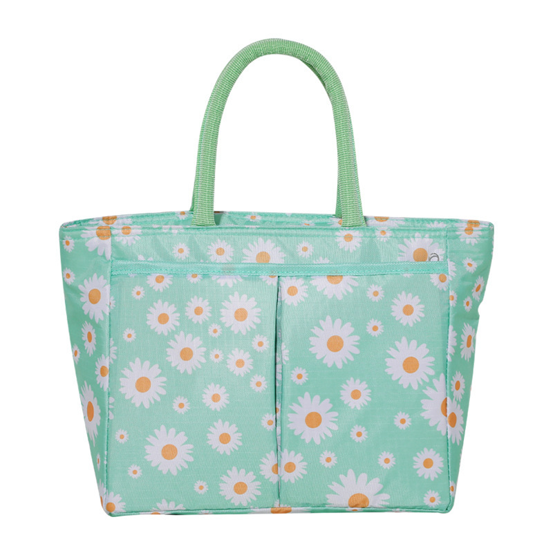 Japanese-Style Little Daisy Office Worker Portable Lunch Bag