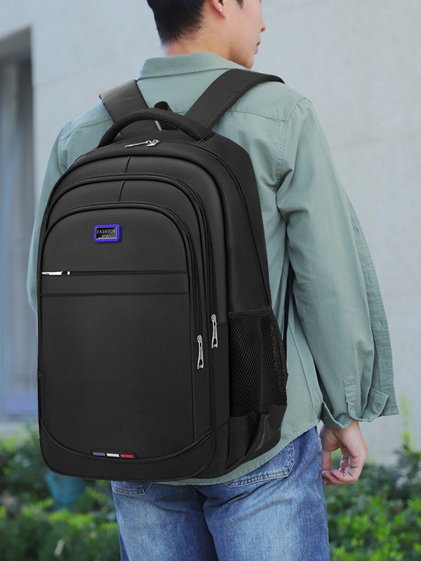 Cross-Border Large Capacity Backpack Computer Backpack Business Travel Bag Oxford Cloth Waterproof Schoolbag Commuter Backpack