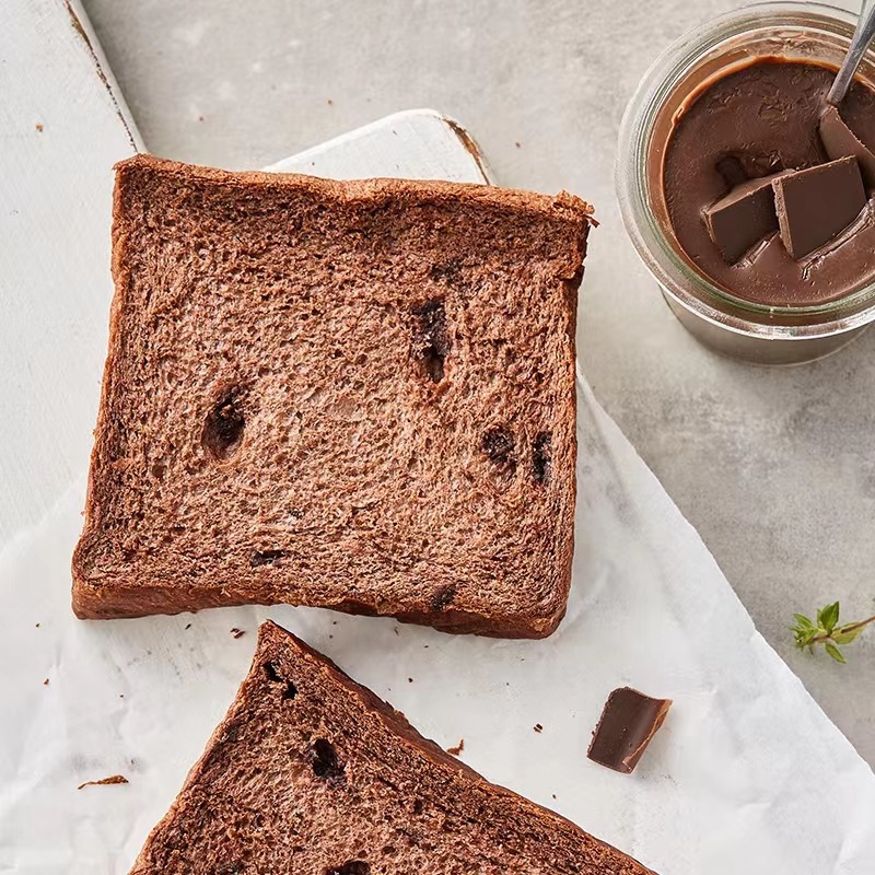 宾堡迷你巧克力厚切吐司面包切片健康早餐营养零食小吃休闲食品