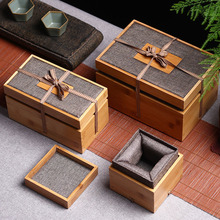 紫砂茶壶包装盒礼品盒茶具主人杯工艺品陶瓷器竹木盒