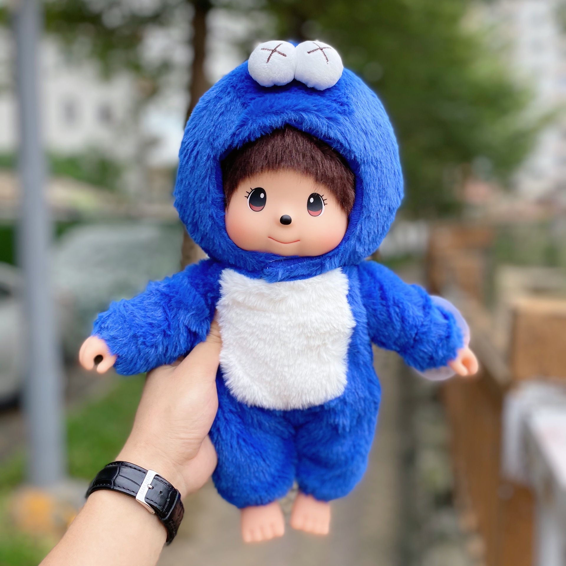 蒙奇奇公仔毛绒30cm幼稚园结婚压床娃娃佩茜兔子儿童玩偶女生礼物