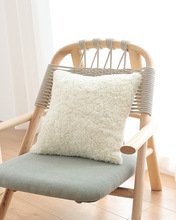 批发卷羊毛抱枕羊毛靠垫纯羊毛抱枕飘窗垫椅垫沙发垫靠背垫阳台垫