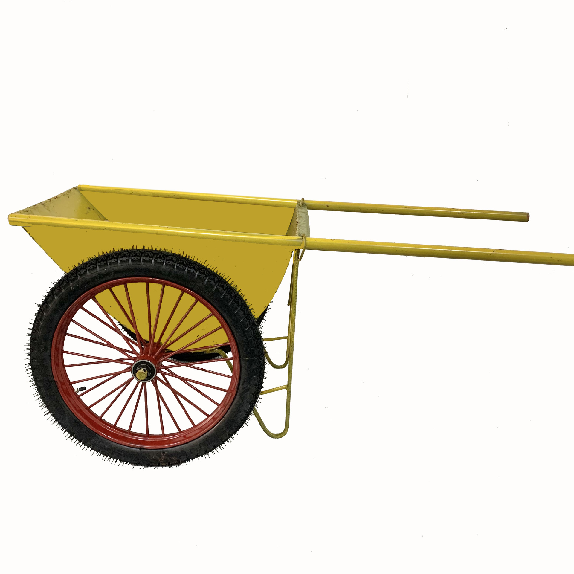 饲料车小推车工地手推车沙泥土斗车垃圾搬运车人力建筑劳动灰斗车