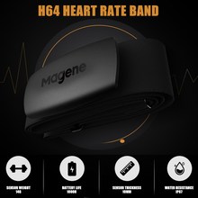 MAGENE H64 Bluetooth ANT+ Heart Rate Monitor Band Pulse跨境