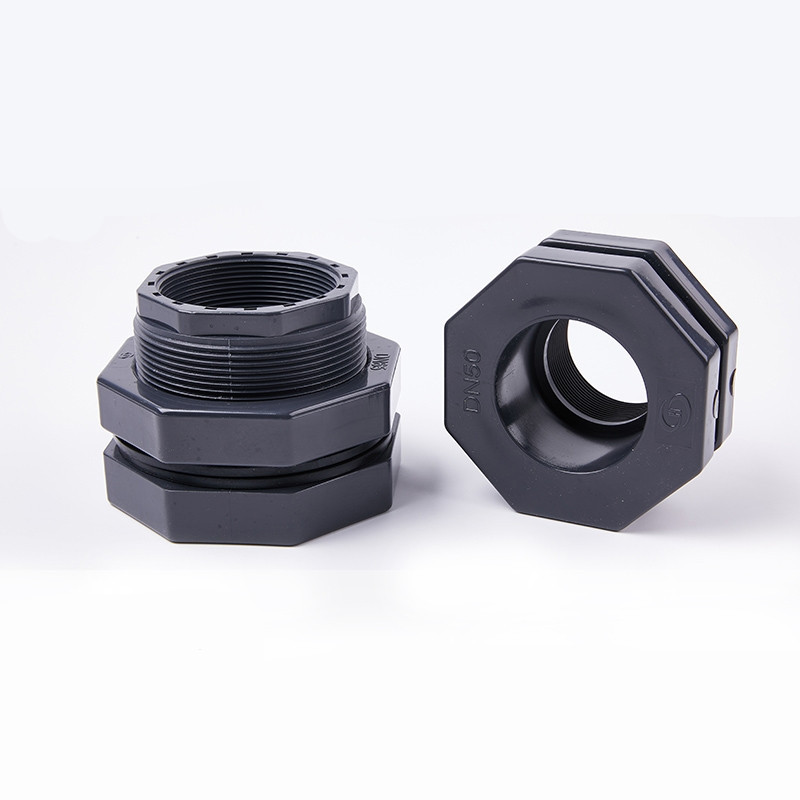 upvc水箱接头水塔鱼缸水桶接口塑料pvc内牙插口外丝接头水塔配件