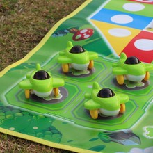 超大号飞行棋地毯儿童3D立体游戏棋子幼儿园小学生互动益智游戏棋