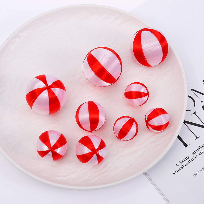 厂家批发 圣诞节日装饰球灯饰配件diy材料丝光球现货-阿里巴巴