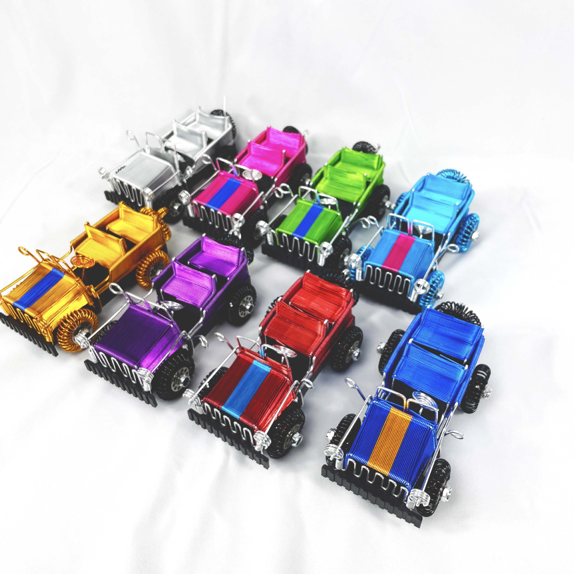 (越野车)手工编织小汽车铝线工艺品-阿里巴巴