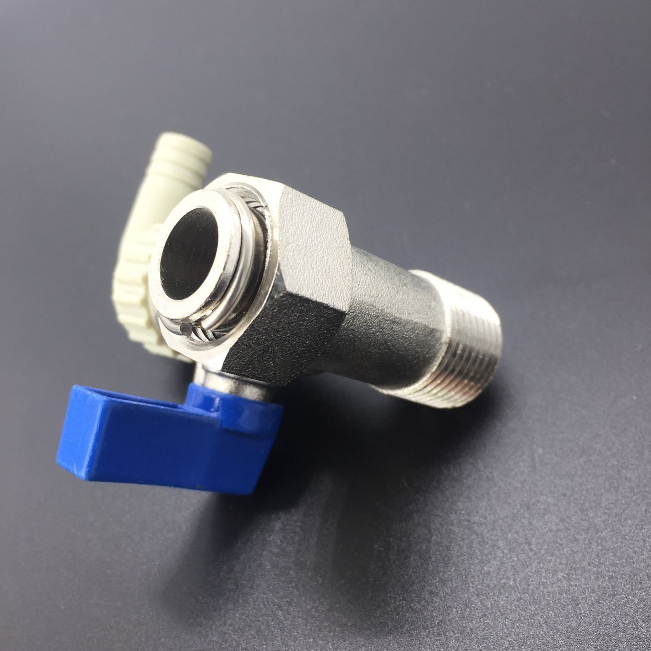 电热水器排污阀加厚活接配件加厚带开关排污阀泄水阀工厂批发