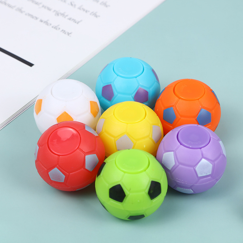 Wholesale No. 35 Football Gyro Children's Toy Gashapon Machine Blind Box Toy Ball Game Machine Mixed Fingertip Gyro