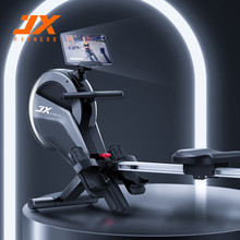 军霞JX-1004Z 商用自发电磁控划船机室内划艇划桨健身训练器材