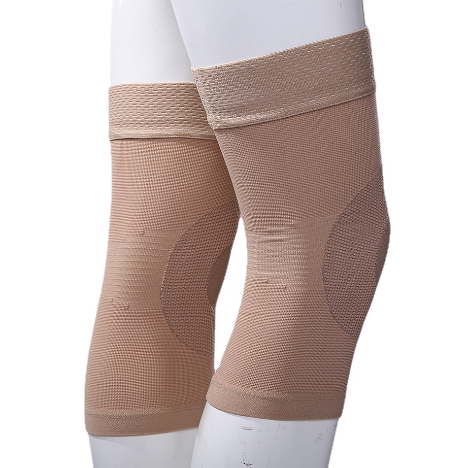 Health Care Protective Gear Stretch Socks Non-Slip Knee Pad Pressure Warm Knee Sports Air-Conditioned Room Knee Joint Old Cold Leg