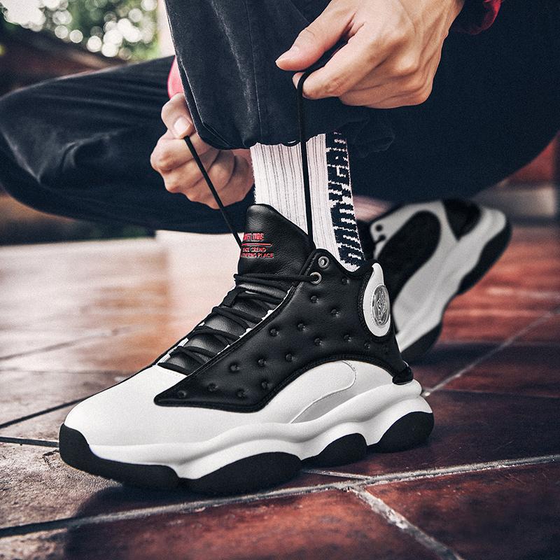 艾弗森篮球鞋男高帮秋冬防滑耐磨水泥地战靴艾佛森后卫实战球鞋