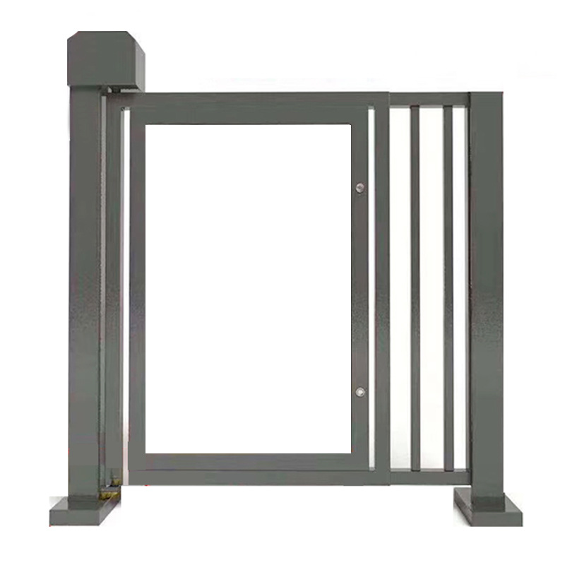 厂家定制智能小区人行通道门自动门广告门人脸识别刷卡门禁系统