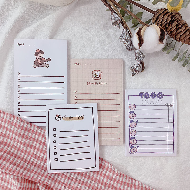 todolist打卡清单便签本手帐简约少女心ins风留言记事备忘录留言