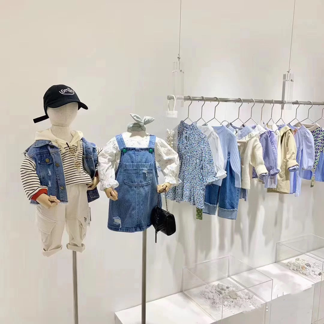 品牌折扣童装杂款 实体店直播货品一手货源批发走份织里网红品牌