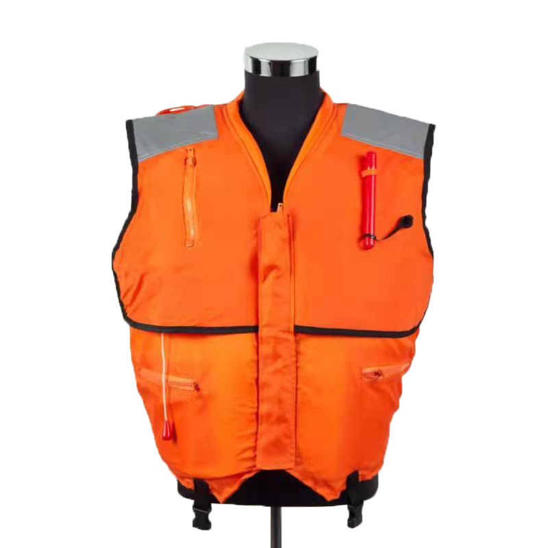 海警专用自动充气救生衣气胀式海事海军船用救援作战衣专业便携