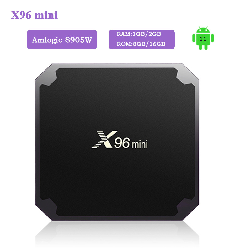 X96 Mini Android TV Box S905w Set-Top Box TV Box 16G X96 X96mini