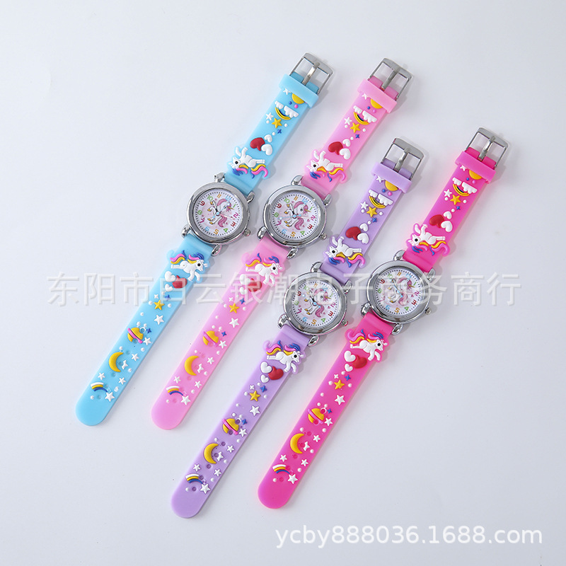 New Children's Watch Boys and Girls Cartoon Quartz Watch Foreign Trade Watch Promotion Gift Watch Spot Goods in Seconds