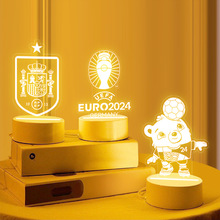 德国队2024欧洲杯吉祥物纪念品球迷氛围主题体彩店装饰品摆件场景