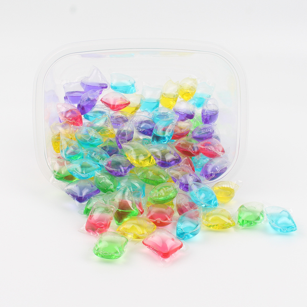 Tik Tok Online Sensation Natural Laundry Condensate Bead 100 Pieces Concentrated Fragrance Laundry Ball Laundry Detergent Clean
