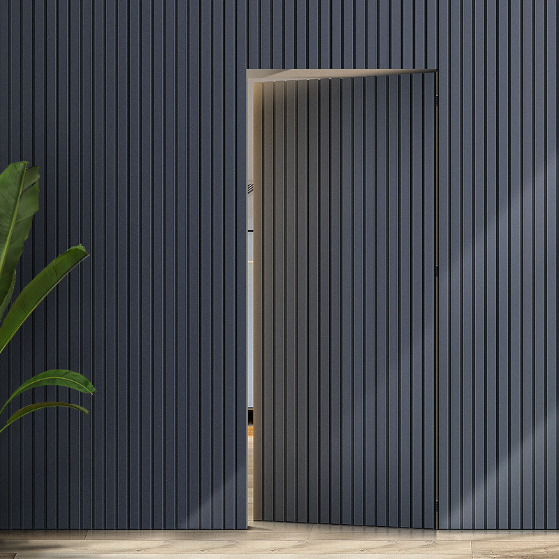 门极内门一体隐形简门免漆门门墙卧室门轻奢隐藏复合实木现代门暗