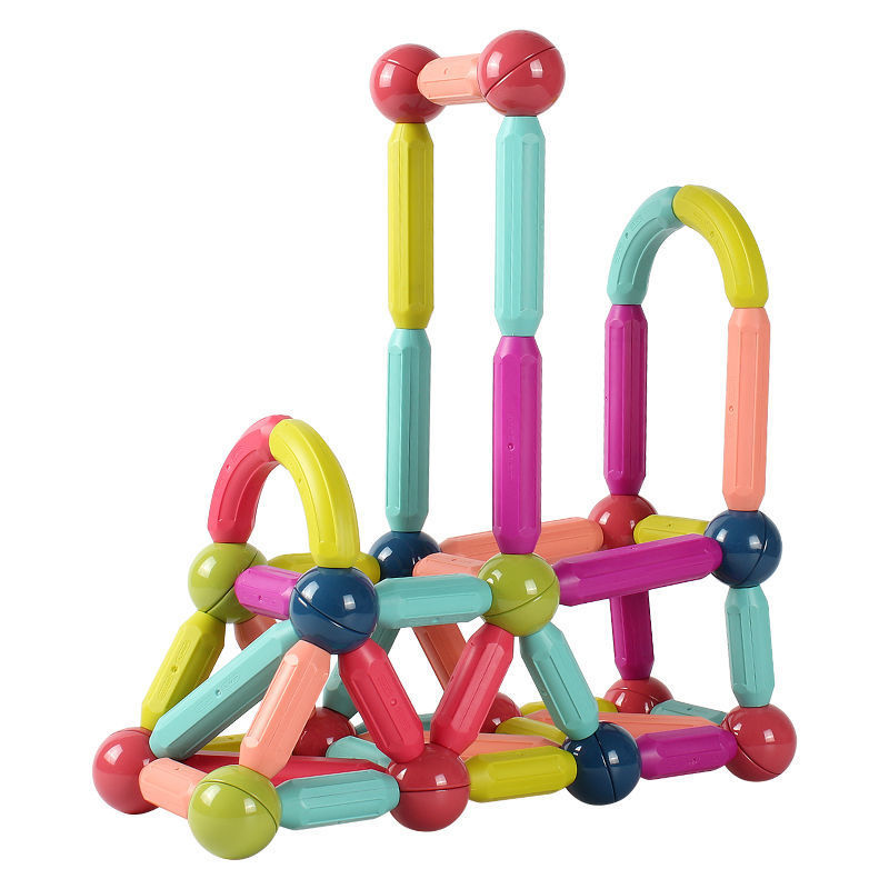 桌面玩具百变磁力棒组合套装男女孩拼接积木教具幼儿磁性儿童玩具