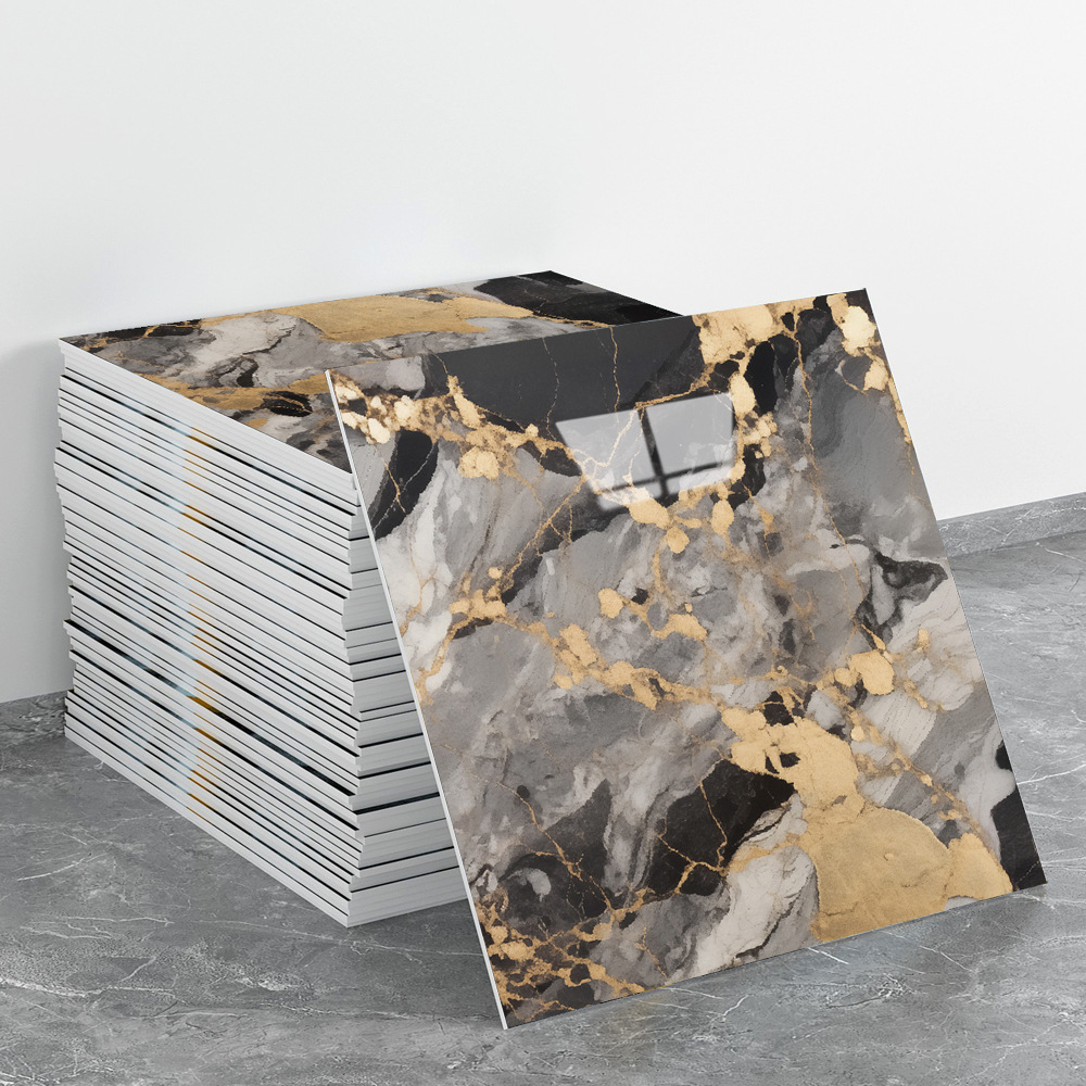 跨境自粘仿瓷砖墙贴卫生间防水防潮浴室厨房背景墙面装饰翻新贴纸