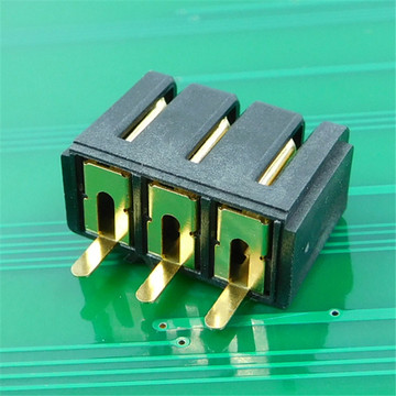 高导铜材质接插件电池连接器间距5.0ph电池座母座ld-c01f-a-3p-s2