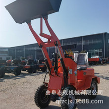 志成ZL06电动小铲车 多功能全新装载机 环卫垃圾站清运车厂家